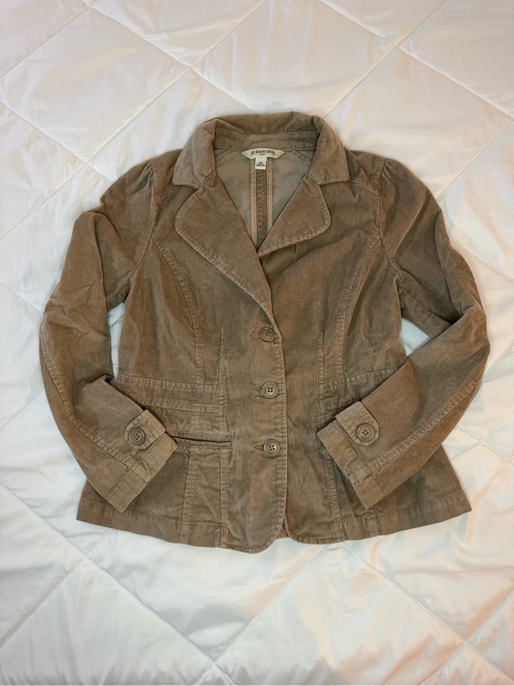 St. John’s Bay Brown Corduroy Tailored Jacket